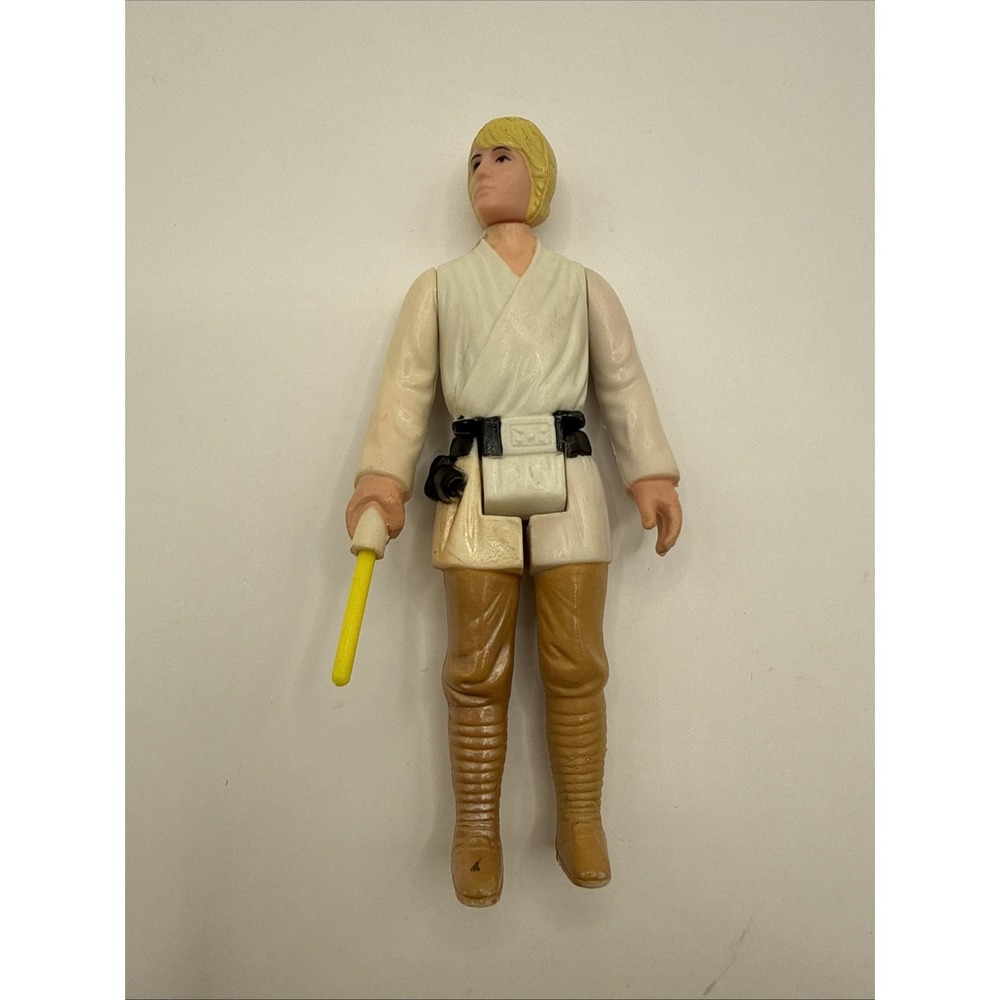 Vintage Star Wars Farmboy LUKE Skywalker Letter EE Saber 100% Complete Hk No Tip